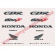  KIT AUTOCOLLANTS STICKERS HONDA CBR 600 F