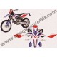 Kit autocollants -stickers bmw g 450 x factory