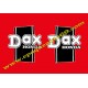 Kit "poutre" autocollants Stickers HONDA DAX