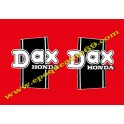 Kit "poutre" autocollants Stickers HONDA DAX