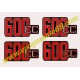 Kit autocollants -stickers bmw 600 cc