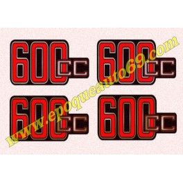 Kit autocollants -stickers bmw 600 cc