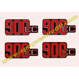 Kit autocollants -stickers bmw 900 cc