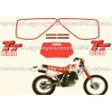 AUTOCOLLANTS STICKERS YAMAHA TT 600 année 1988