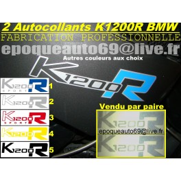 Kit autocollants - stickers BMW K 1200 R