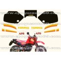 Autocollants - Stickers Aprilia TUAREG 350 année 1986