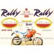 Autocollants - Stickers Aprilia TUAREG rally modèle 125 année 1990