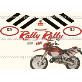 Autocollants - Stickers Aprilia TUAREG rally modèle 125 année 1991