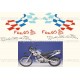 Kit autocollants -stickers bmw f 650 gs "Dakar" de 2002