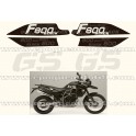 Kit autocollants -stickers bmw 800 gs édition black