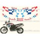 Kit autocollants -stickers bmw 800 gs dakar