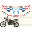 Kit autocollants -stickers bmw 800 gs dakar