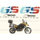 Kit autocollants -stickers bmw 800 gs édition limité