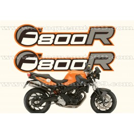 Kit autocollants - stickers bmw f 800 r année 2009