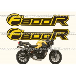 Kit autocollants - stickers bmw f 800 r année 2011