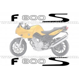 Kit autocollants - stickers bmw F 800 S