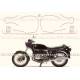 Autocollants stickers bmw R 100