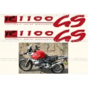 Kit autocollants - stickers bmw R 1100 GS année 1996