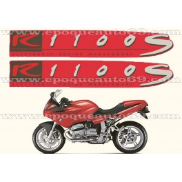 Kit autocollants - stickers bmw R 1100 S année 2003