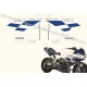 Kit autocollants - stickers bmw R 1100 S boxer mamola année 2001