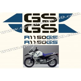 Kit autocollants - stickers bmw R 1150 GS adventure 25 eme anniversaire 