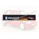 Pare soleil Peugeot 106 Rallye phase 1( noir )