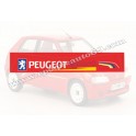 Pare soleil Peugeot 106 Rallye phase 1( rouge )