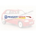 Pare soleil Peugeot 106 Rallye phase 1( blanc )