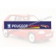 Pare soleil Peugeot 106 Rallye phase 1( violet )