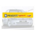 Pare soleil Peugeot 106 Rallye phase 2( jaune )