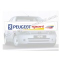 Pare soleil Peugeot 106 Rallye phase 2( blanc )