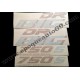 Autocollants - stickers suzuki 750S DRS BIG année 1988