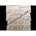 Autocollants - stickers suzuki 750S DRS BIG année 1988