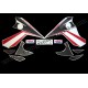 Kit autocollants - stickers Honda 1200 Crosstourer