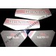 Autocollants Stickers HONDA 125 XLS année 1981 (moto noire)