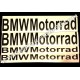 Kit autocollants -stickers jantes bmw "motorrad"