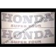 Kit 2 autocollants Stickers honda big one super four