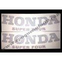 Kit 2 autocollants Stickers honda big one super four