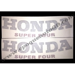 Kit 2 autocollants Stickers honda big one super four