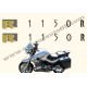 Autocollants - stickers bmw R 1150 R