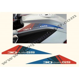 Kit autocollants -stickers bmw r 1200 gs 30' years (2)