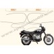 Kit autocollants -stickers bmw r 80/7