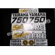 Autocollants Yamaha XTZ 750 Super Tenere