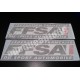 Kit 2 autocollants stickers FFSA