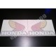 2 Autocollants - Stickers Ailes HONDA tricolore