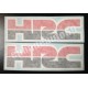 2 x Autocollants - stickers HRC