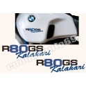 Kit autocollants -stickers bmw r 80 gs kalahari