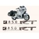 Kit autocollants - stickers bmw R 850 RT