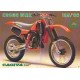 Autocollants stickers WMX 125 année 1986