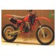 Autocollants stickers WMX 125 année 1987